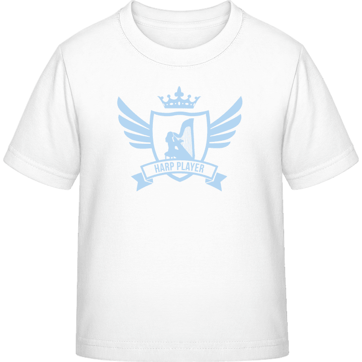 Harp Player Winged T-shirt för barn contain pic
