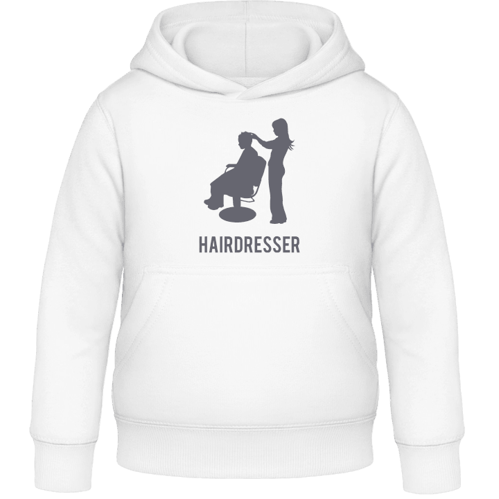 Hairdresser at Work Barn Hoodie contain pic