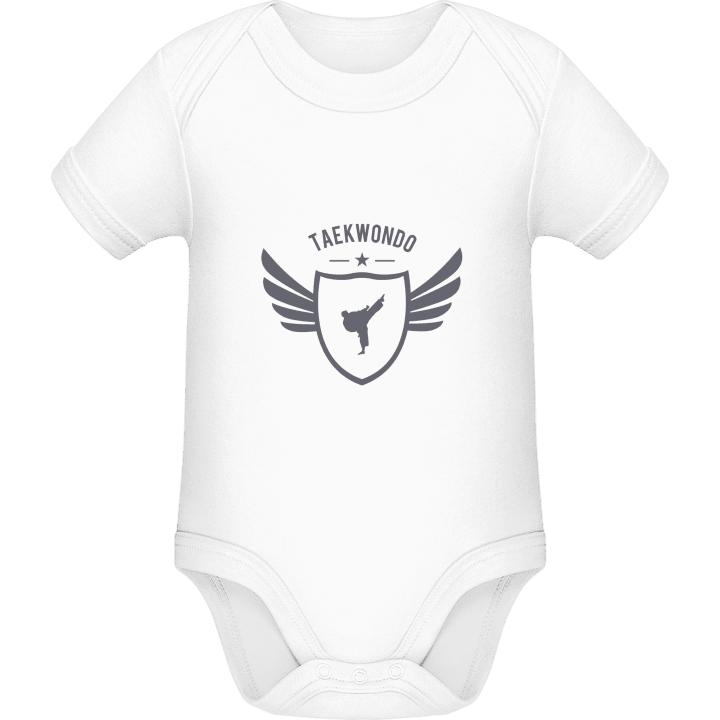 Taekwondo Winged Baby romper kostym contain pic