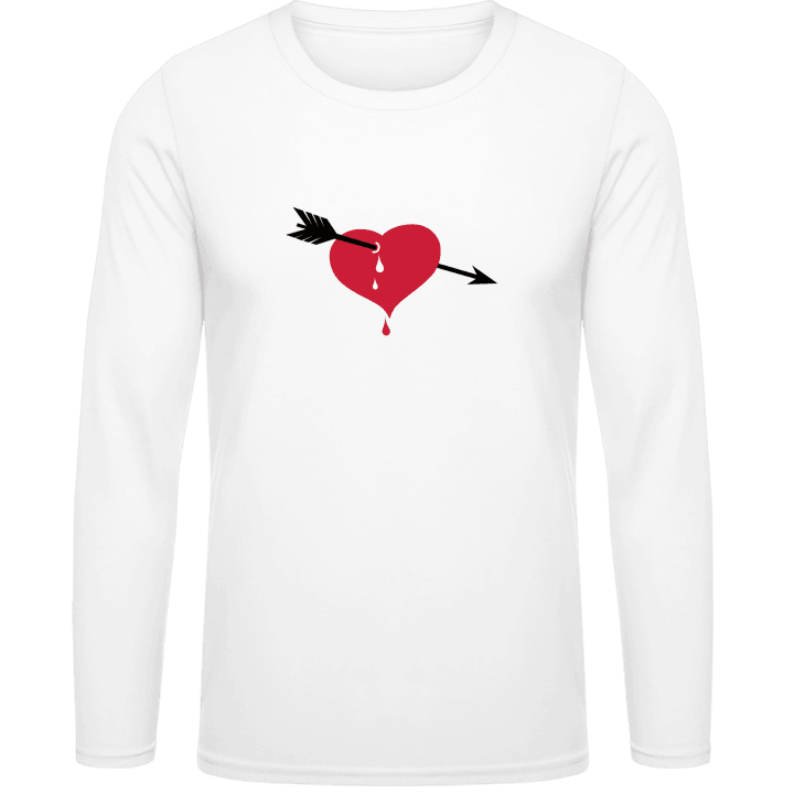 Heart and Arrow Camicia a maniche lunghe contain pic