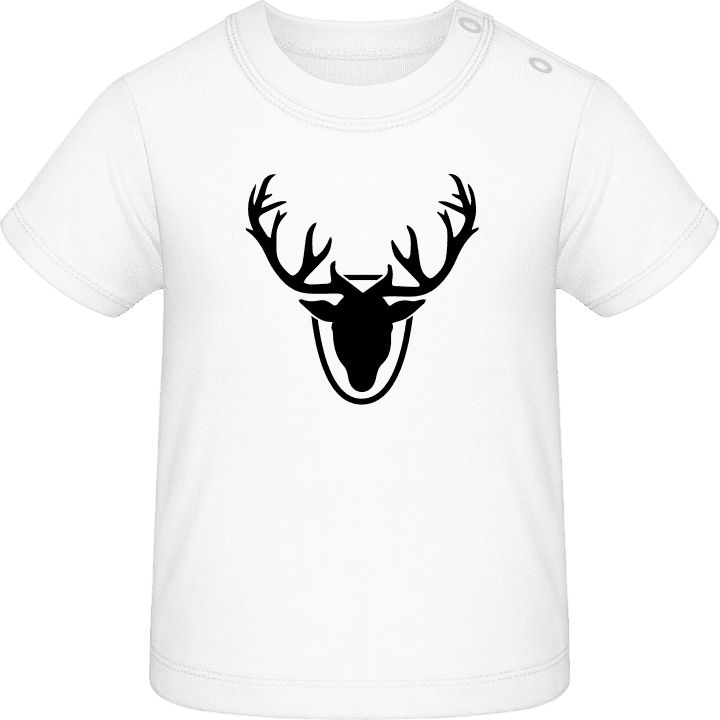 Antlers Trophy Silhouette T-shirt för bebisar 0 image