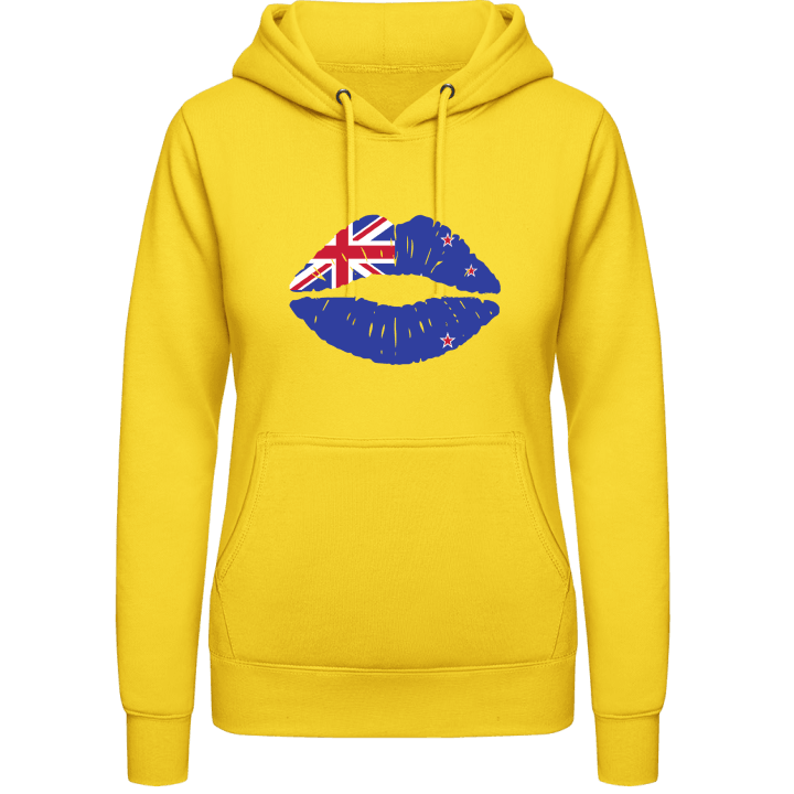 New Zeeland Kiss Flag Vrouwen Hoodie contain pic