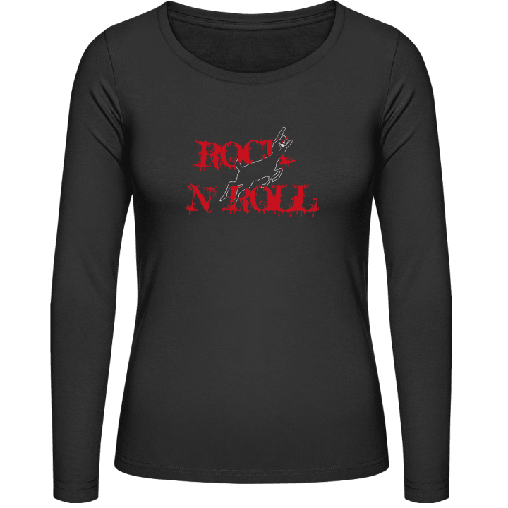 Rock N Roll Camisa de manga larga para mujer contain pic