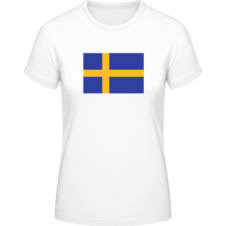 Sweden Flag Vrouwen T-shirt contain pic