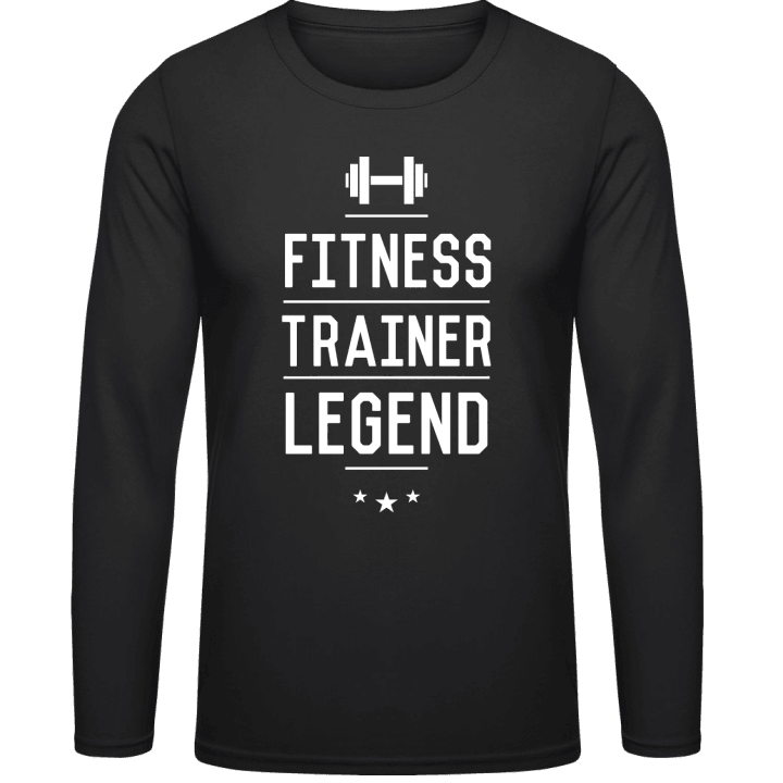 Fitness Trainer Legend Shirt met lange mouwen contain pic