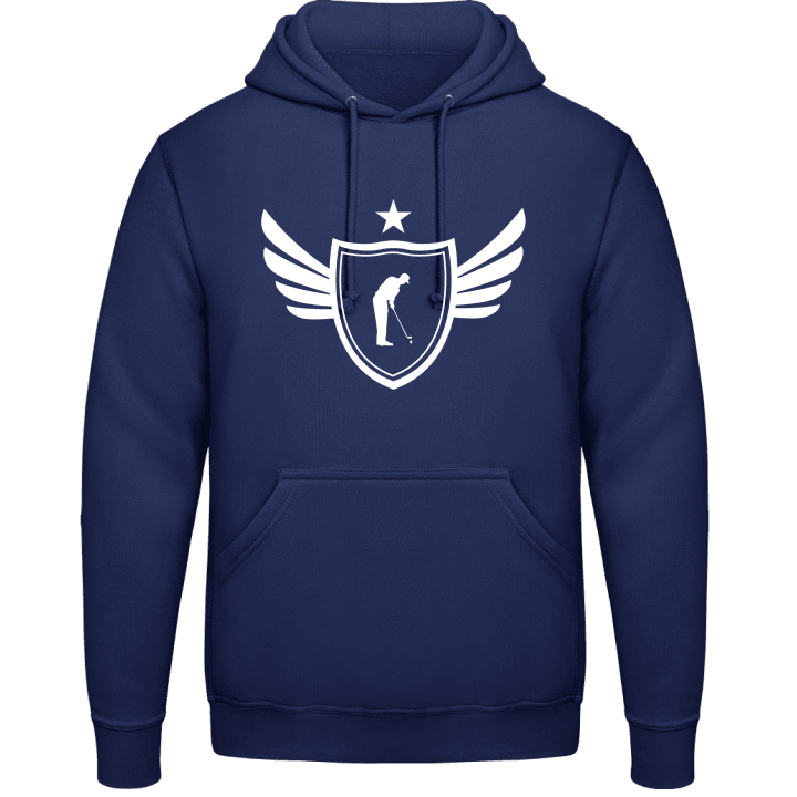Golfing Winged Hoodie contain pic