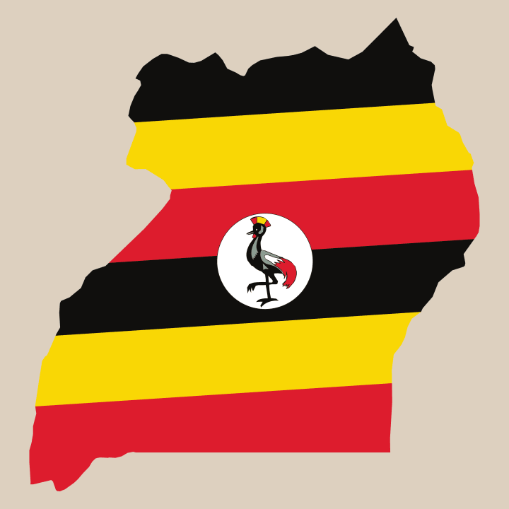 Uganda Map Baby Strampler 0 image