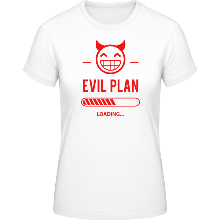Evil Plan Loading T-shirt för kvinnor 0 image