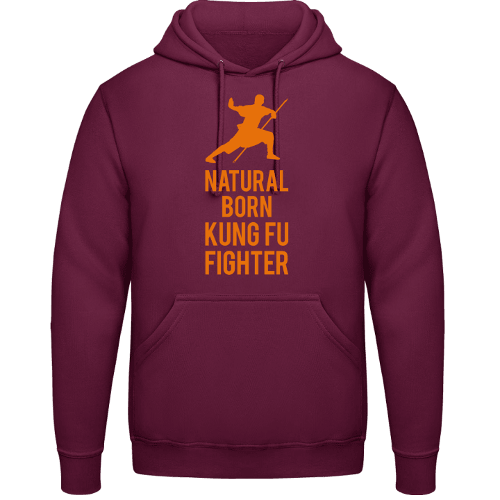 Natural Born Kung Fu Fighter Hoodie contain pic