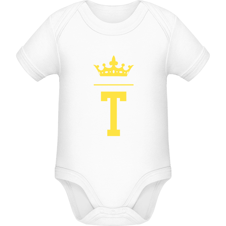 T Name Baby Romper contain pic
