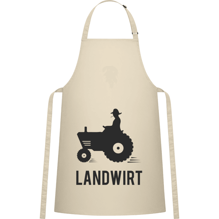 Landwirt mit Traktor Delantal de cocina contain pic