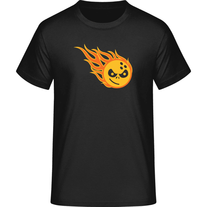 Bowling Ball on Fire T-Shirt 0 image
