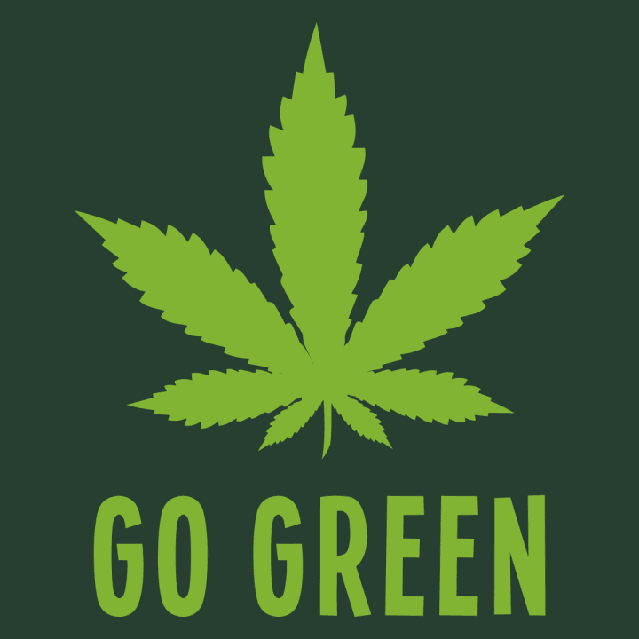 Go Green Marijuana Vrouwen Hoodie 0 image