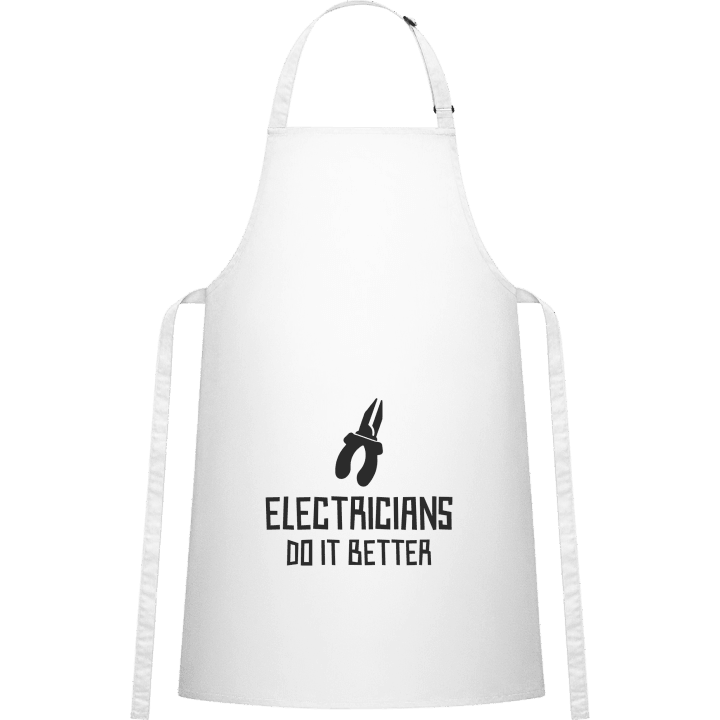Electricians Do It Better Design Förkläde för matlagning 0 image