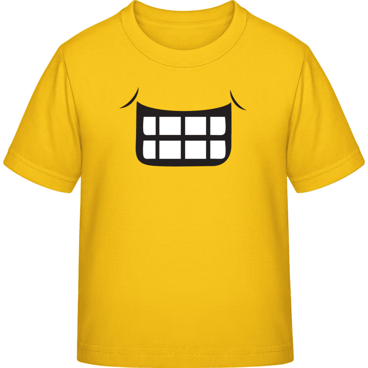 Grin Mouth T-shirt för barn contain pic