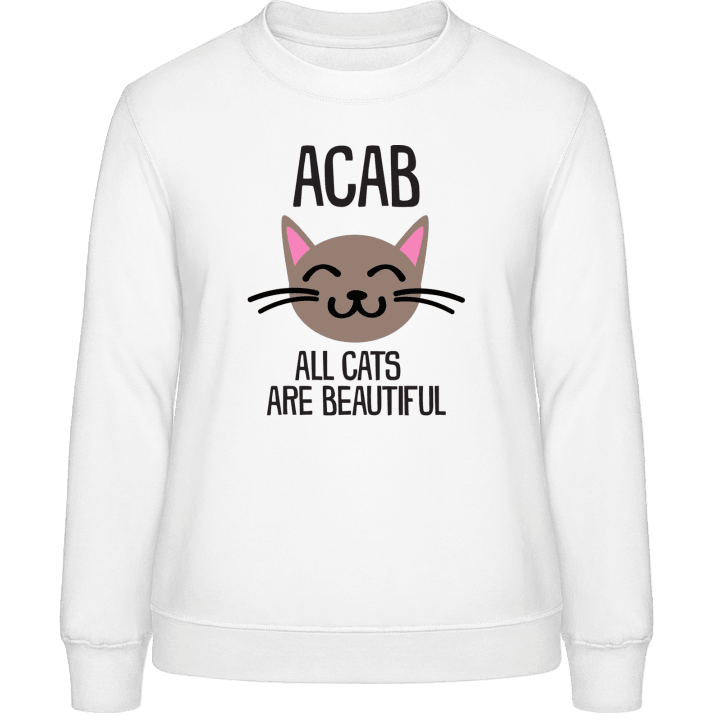 ACAB All Cats Are Beautiful Vrouwen Sweatshirt 0 image