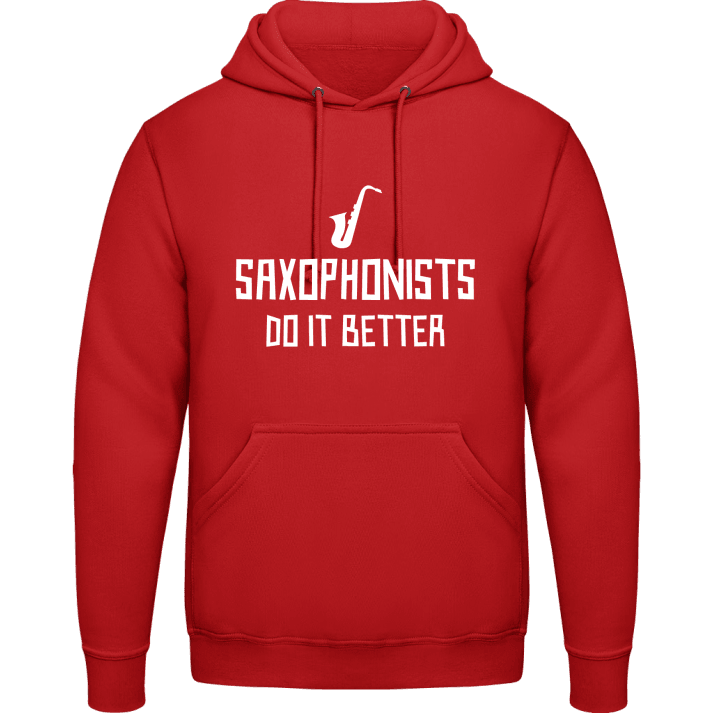 Saxophonists Do It Better Sudadera con capucha contain pic