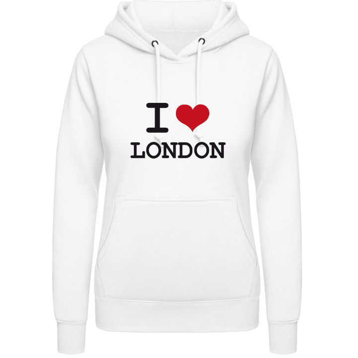 I Love London Sweat à capuche pour femme contain pic