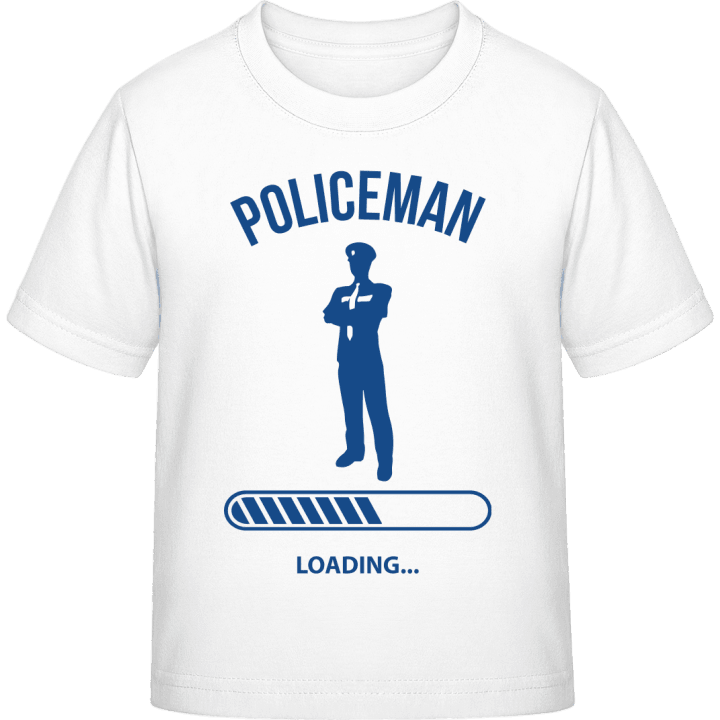 Policeman Loading T-shirt för barn contain pic