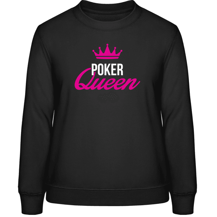 Poker Queen Sweatshirt för kvinnor contain pic