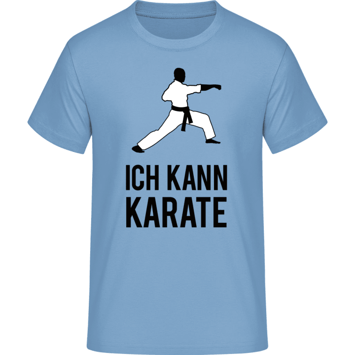 Ich kann Karate Spruch T-skjorte 0 image