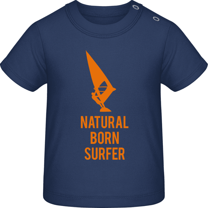 Natural Born Surfer Camiseta de bebé contain pic