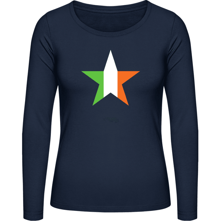 Irish Star T-shirt à manches longues pour femmes contain pic