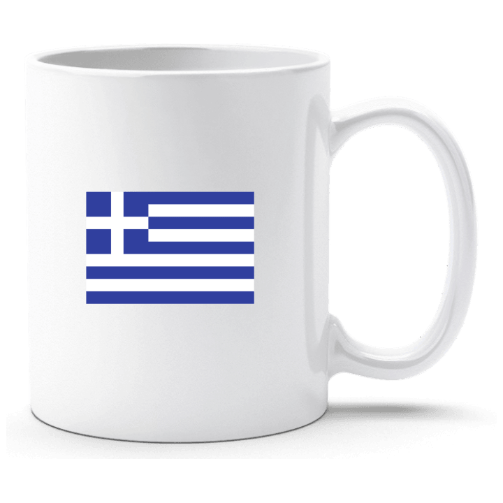 Greece Flag Coppa contain pic