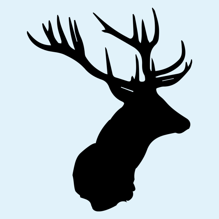 Majestic Deer Head T-shirt à manches longues pour femmes 0 image