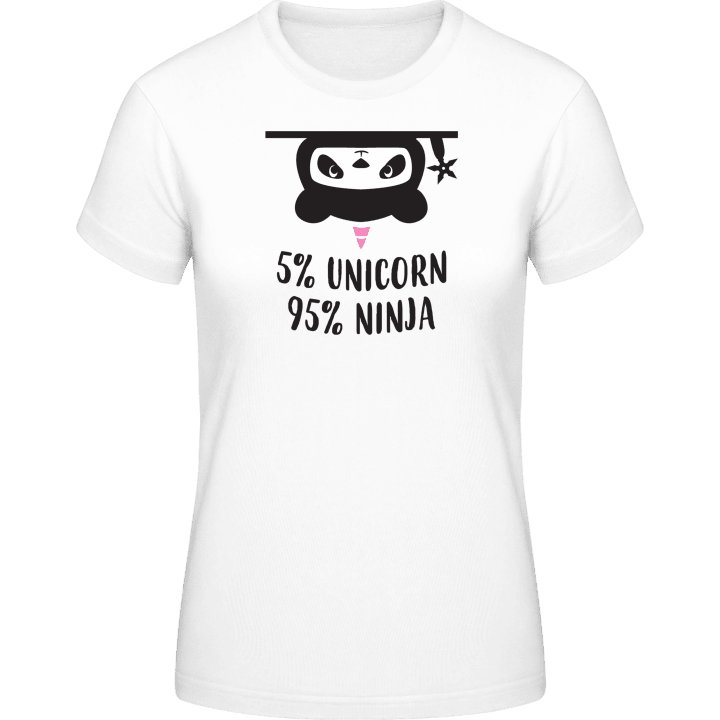Unicorn Ninja Panda T-shirt för kvinnor 0 image
