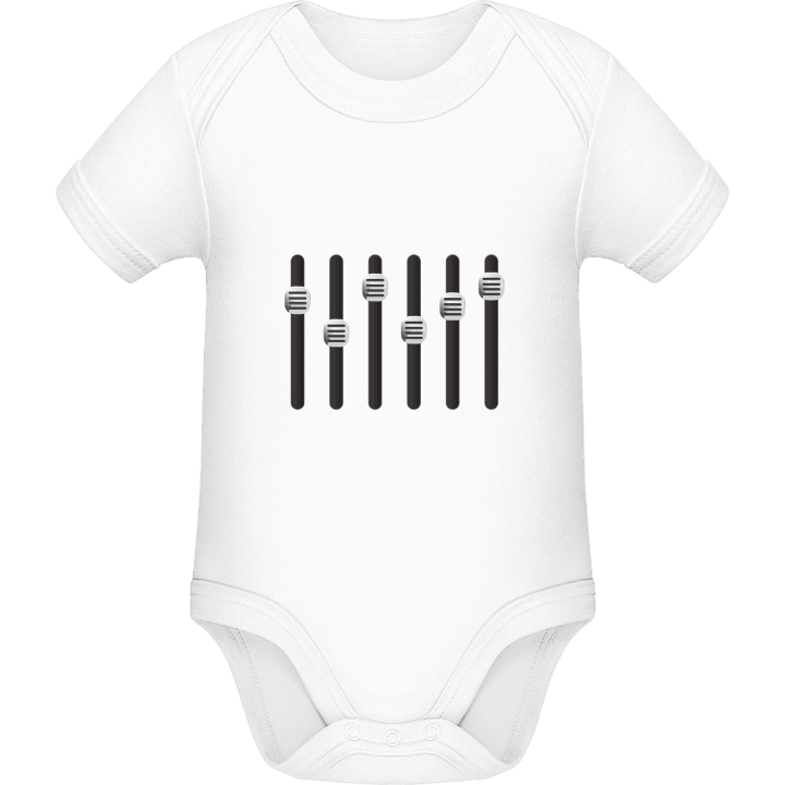 Turntable Buttons Baby romper kostym contain pic