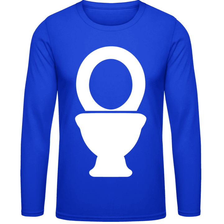 Toilet Bowl Langarmshirt contain pic