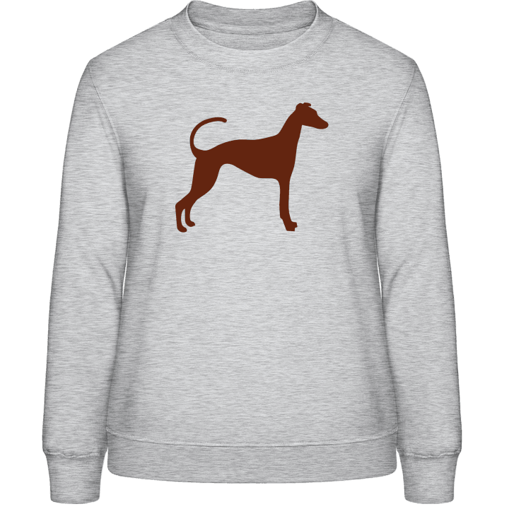 Greyhound Silhouette Frauen Sweatshirt 0 image