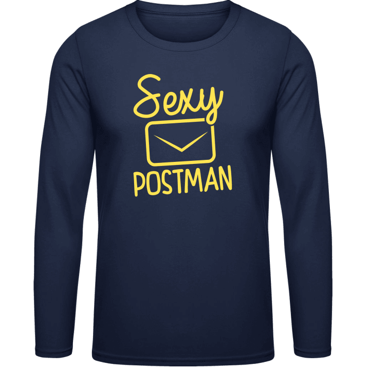 Sexy Postman Shirt met lange mouwen contain pic