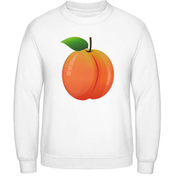 Peach Sweatshirt contain pic