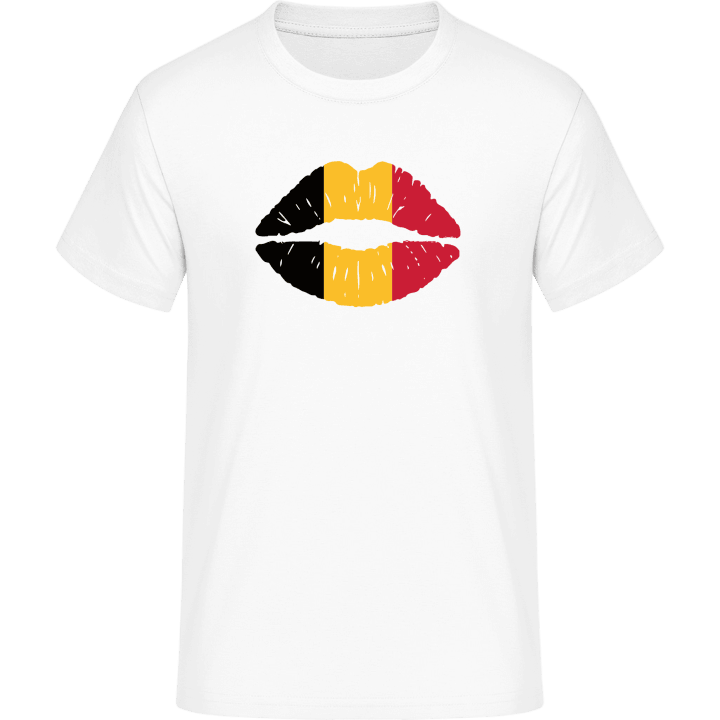 Belgium Kiss Flag T-skjorte contain pic
