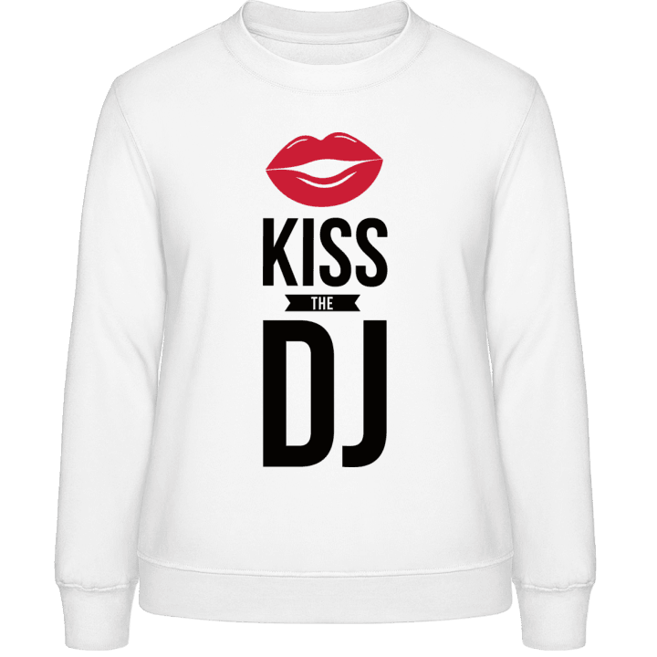 Kiss the DJ Frauen Sweatshirt contain pic