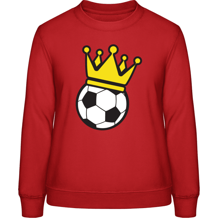 Football King Sweatshirt för kvinnor contain pic