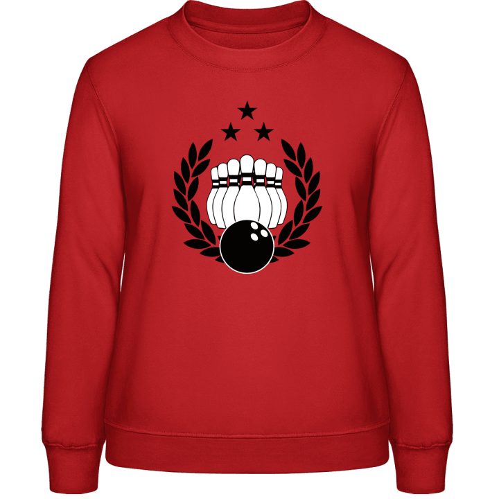 Ninepins Bowling Champ Sweatshirt för kvinnor contain pic