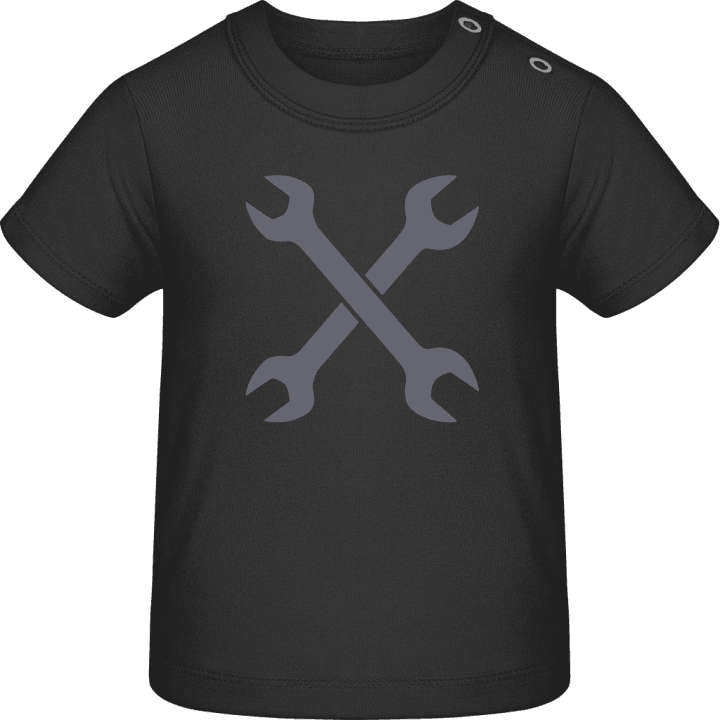 Crossed Wrench T-shirt för bebisar contain pic