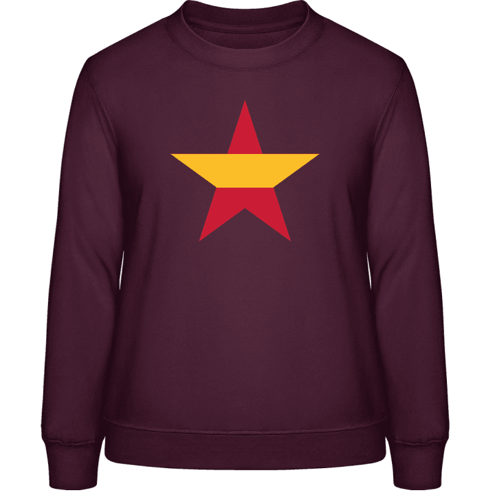 Spanish Star Sweatshirt för kvinnor contain pic