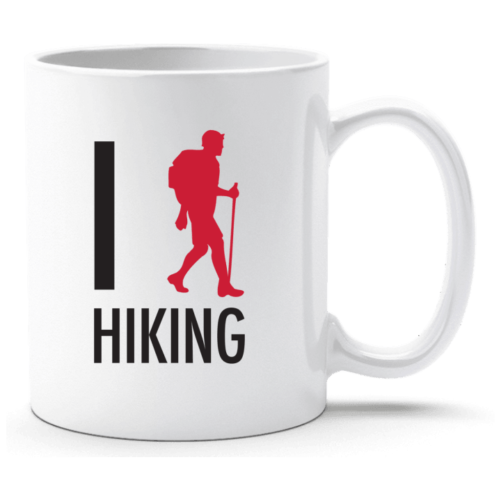 I Love Hiking Cup contain pic