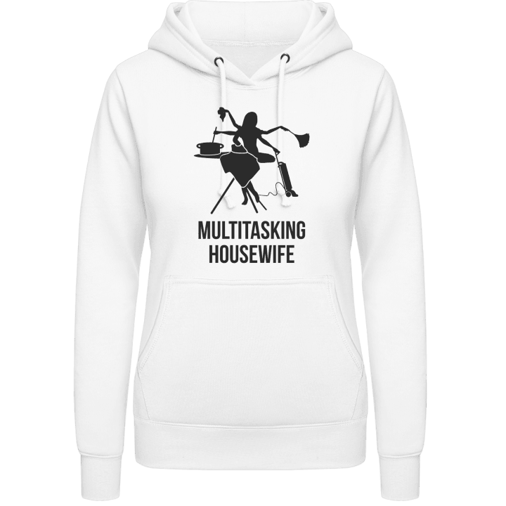 Multitasking Housewife Vrouwen Hoodie contain pic
