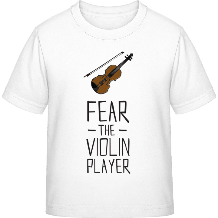 Fear The Violin Player T-shirt för barn contain pic