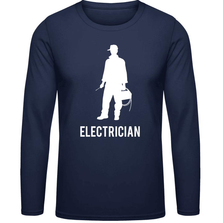 Electrician T-shirt à manches longues contain pic