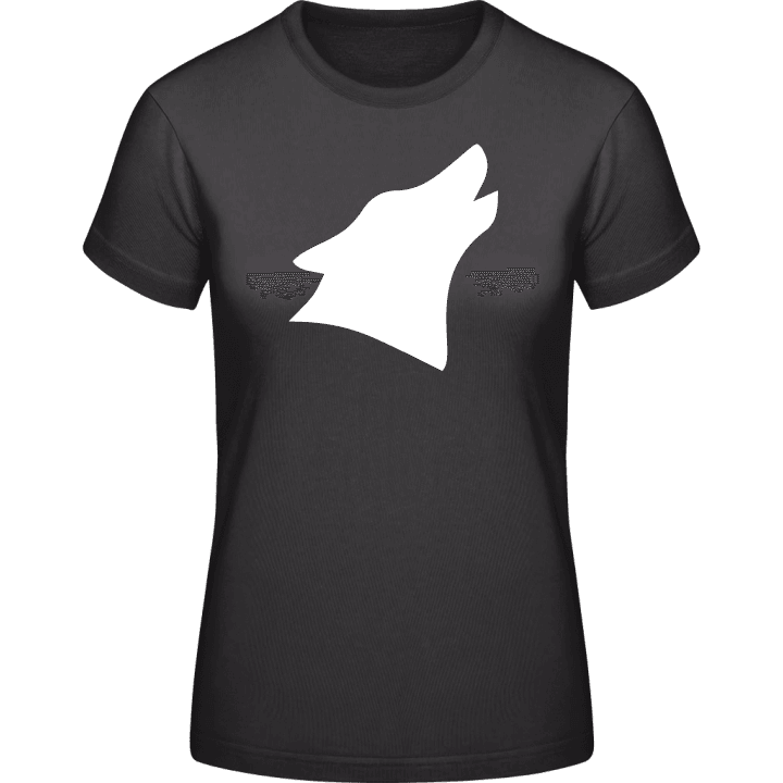 Wolf Silhouette Frauen T-Shirt 0 image