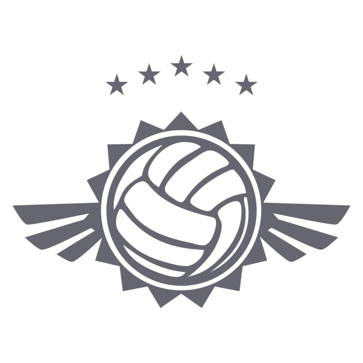 Volleyball Logo Winged Barn Hoodie 0 image