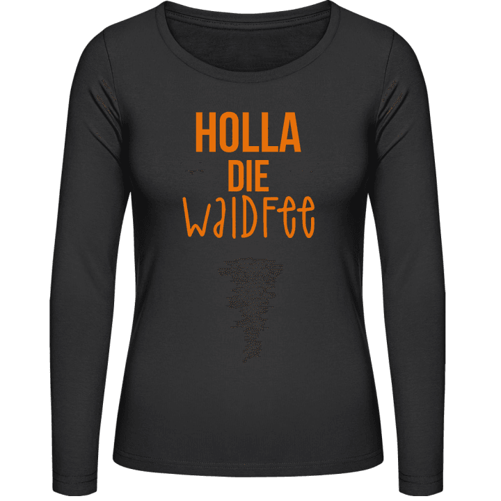 Holla die Waldfee T-shirt à manches longues pour femmes 0 image