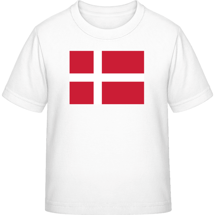 Denmark Flag Classic Maglietta per bambini contain pic