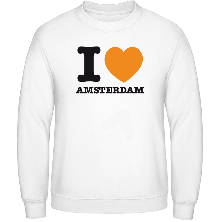 I Love Amsterdam Tröja contain pic